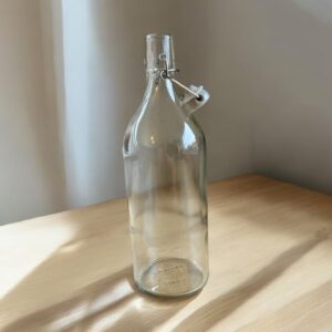 Fles met beugelsluiting inclusief graveren